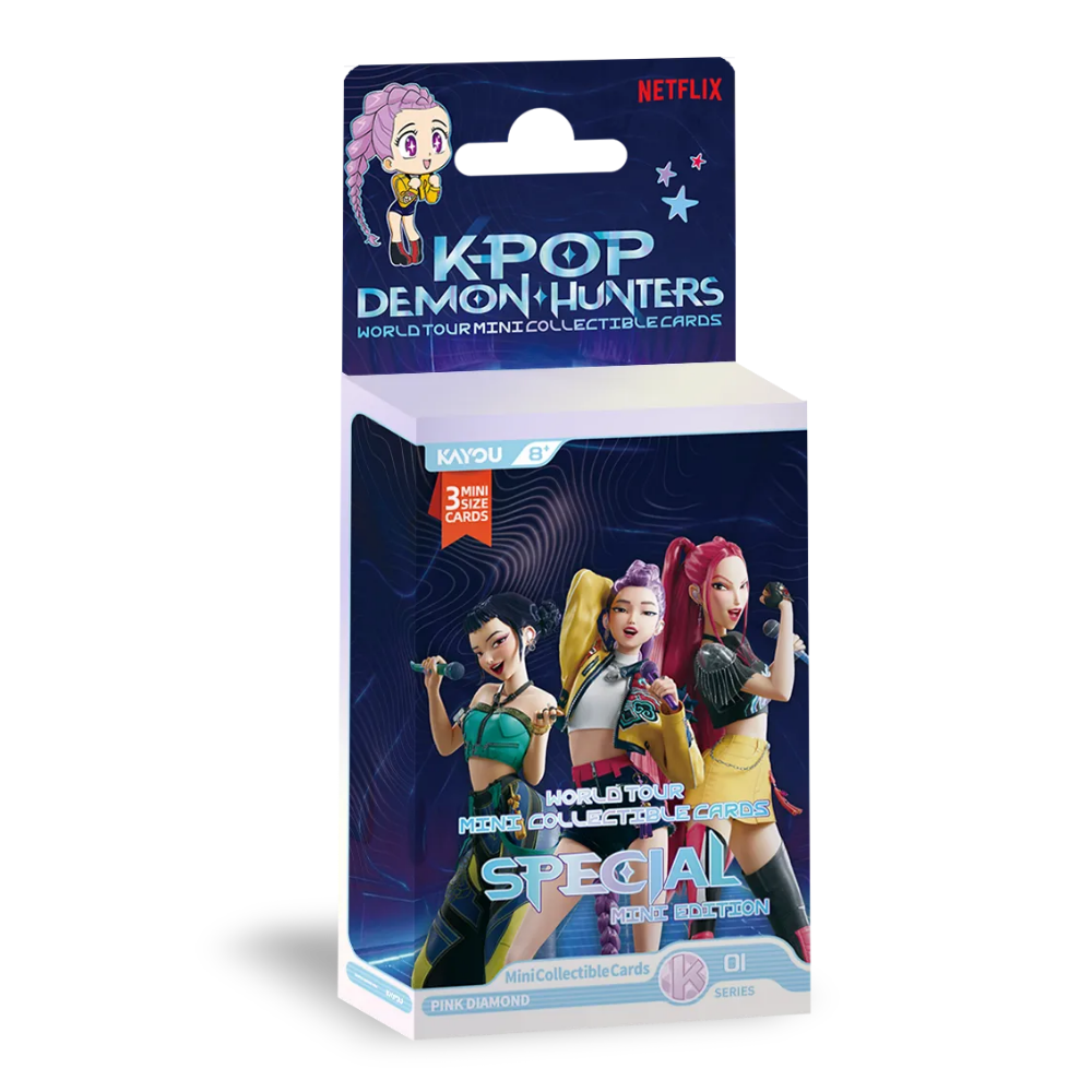 KPOP DEMON HUNTERS-COLLECTIBLE TRADING CARDS-SPECIAL MINI EDITION