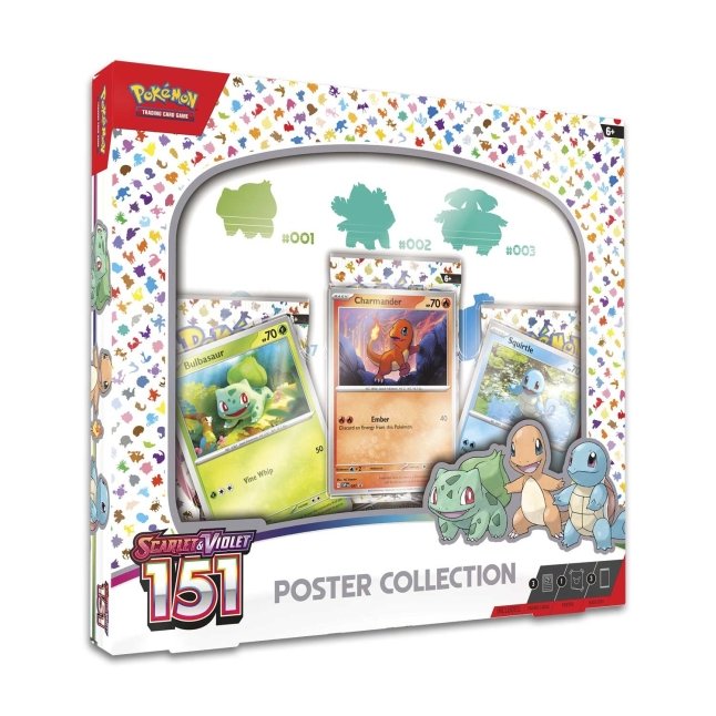 pokemon trading card game scarlet & violet 151 Pokémon TCG: Scarlet & Violet-151 Poster Collection