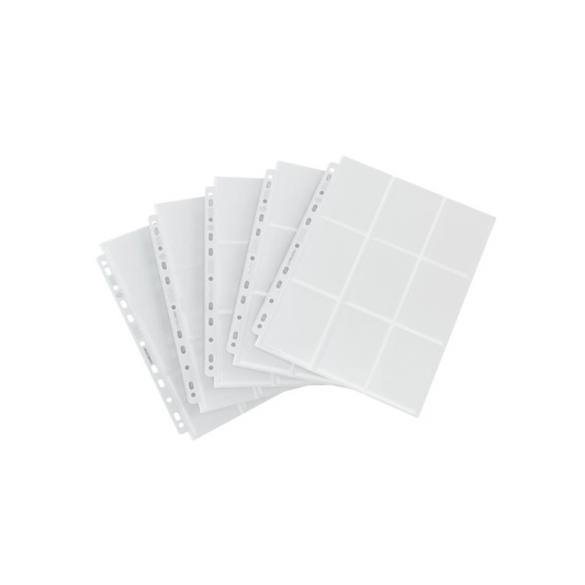 Sideloading 18-Pocket Pages - 50 Pages White - GameGenic