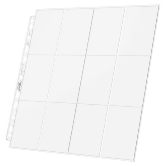 Pages - 24 Pocket - QuadRow Pages - Side Loading - Transparent - Ultra Guard