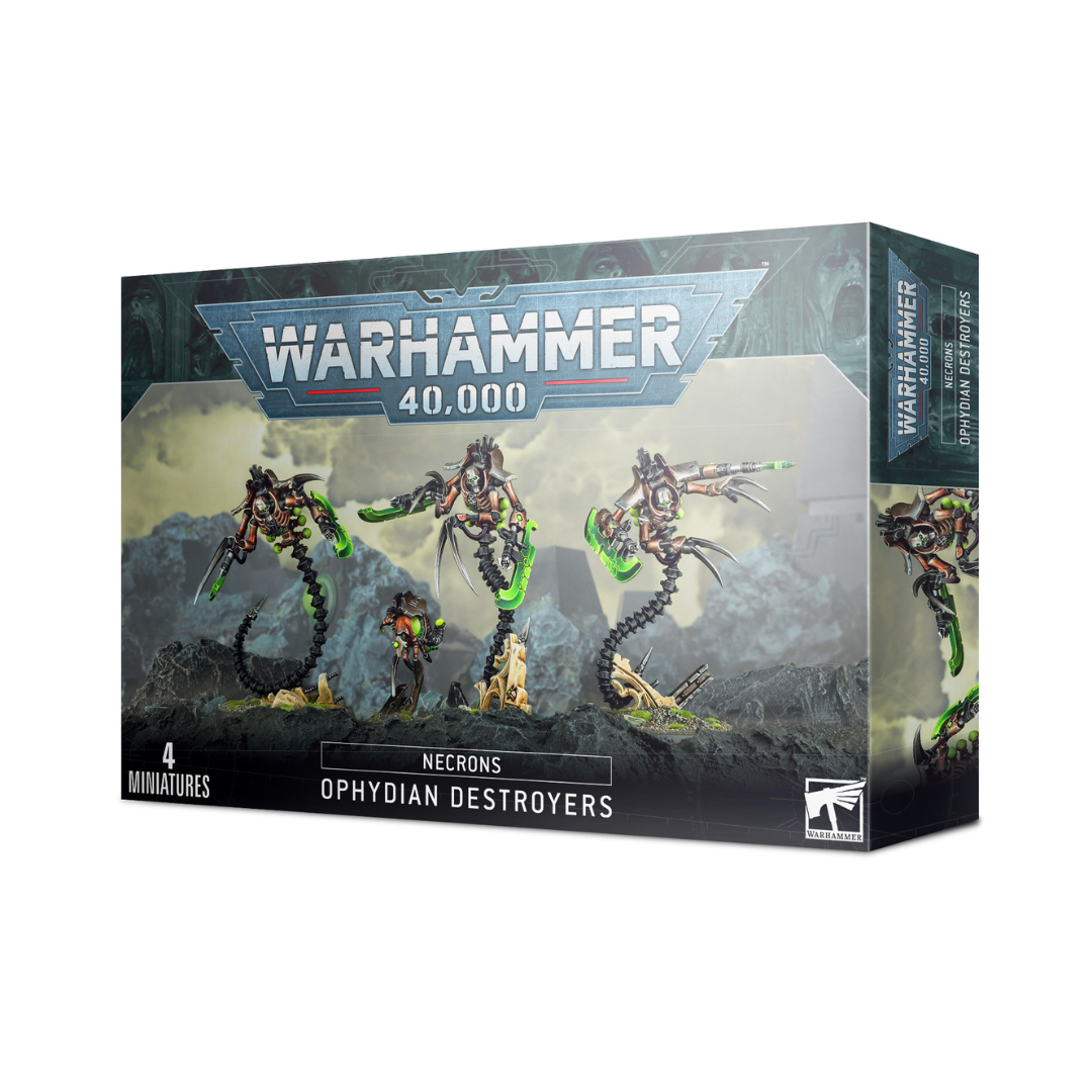 Warhammer 40,000 - Necrons - Ophydian Destroyers