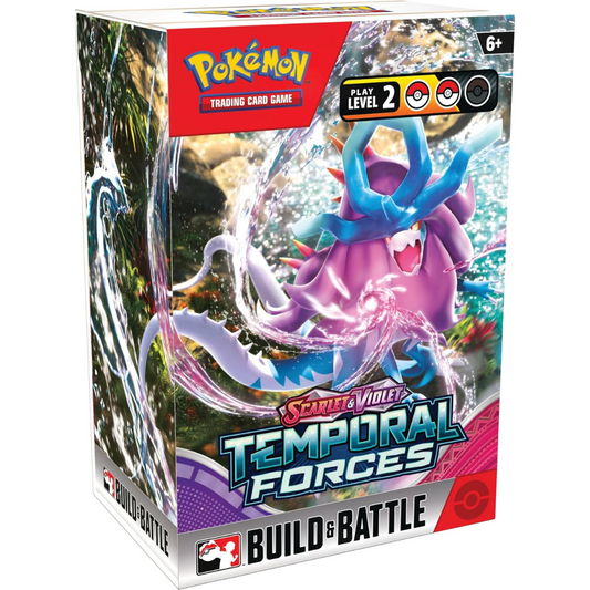 Scarlet & Violet - Temporal Forces - Build & Battle Box - Pokemon