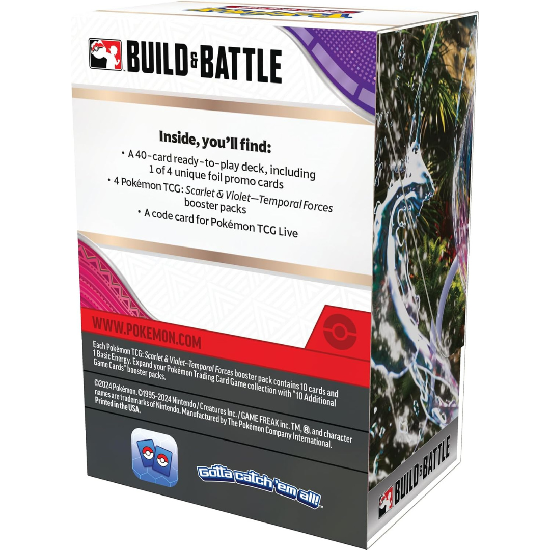 Scarlet & Violet - Temporal Forces - Build & Battle Box - Pokemon