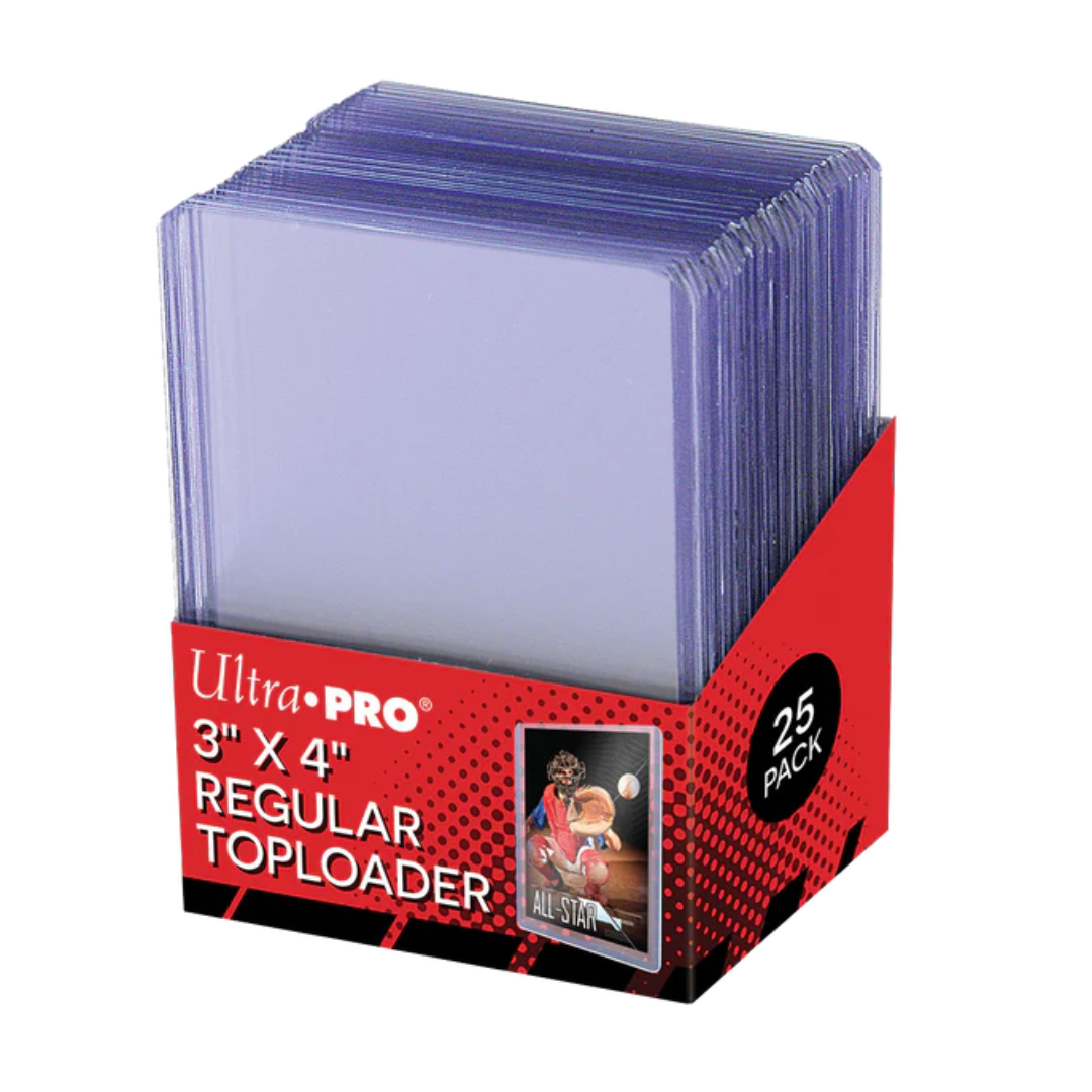 Ultra Pro - 25 Clear Toploader Sleeves - 3" x 4"