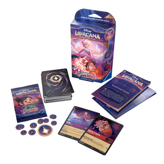Shimmering Skies - Amethyst/Ruby - Elsa & Ralph - Disney Lorcana