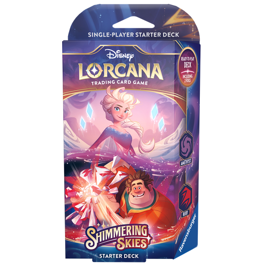 Shimmering Skies - Amethyst/Ruby - Elsa & Ralph - Disney Lorcana