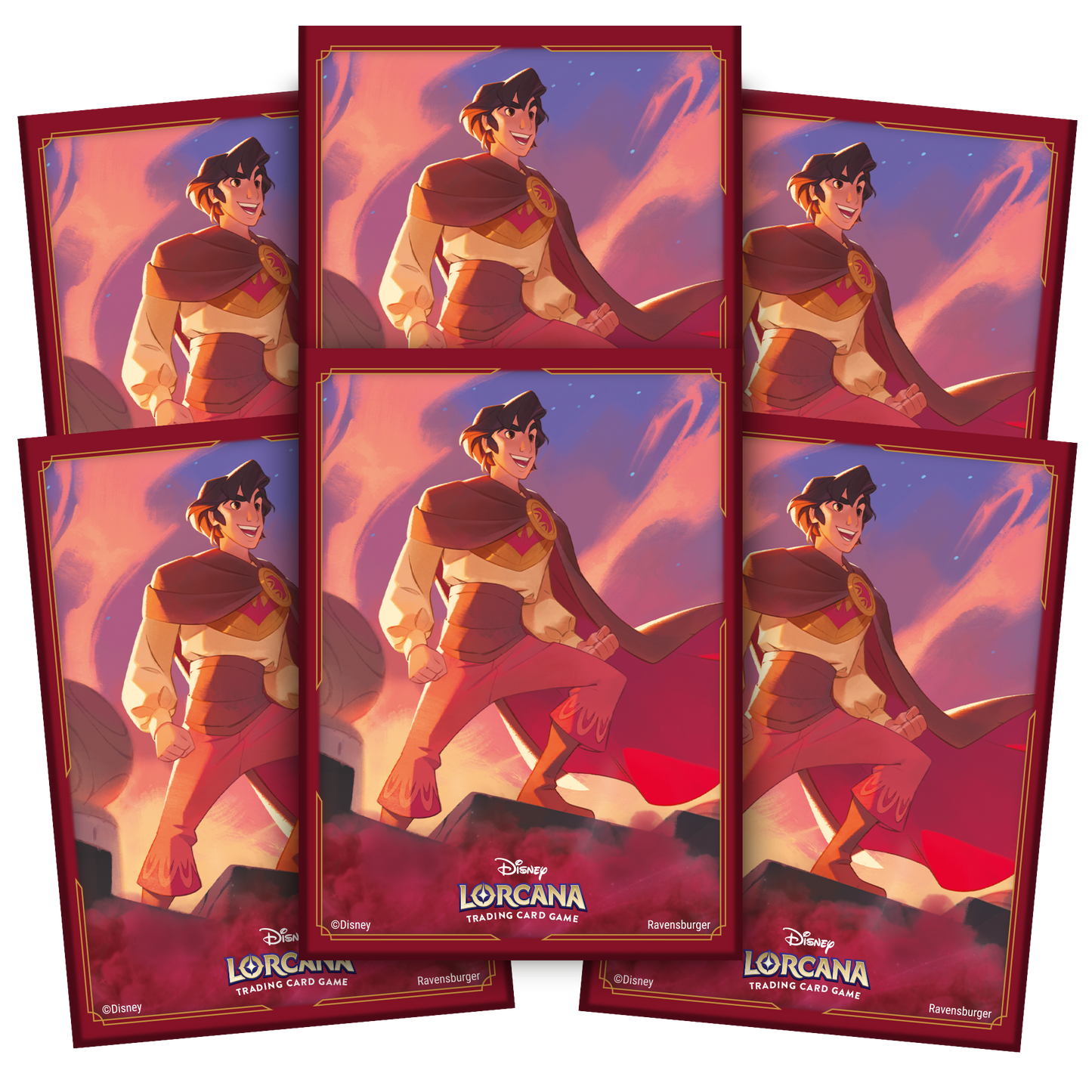Card Sleeves - Aladdin - Shimmering Skies - Disney Lorcana
