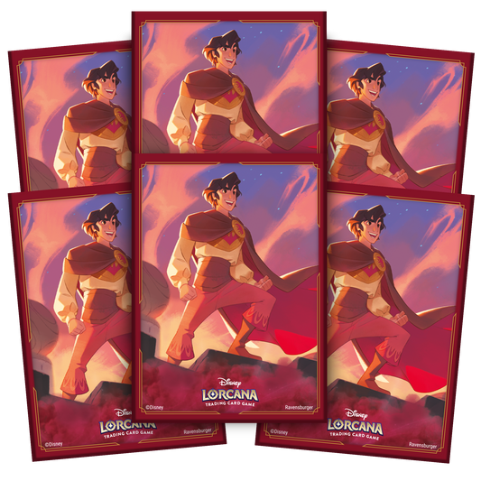 Card Sleeves - Aladdin - Shimmering Skies - Disney Lorcana