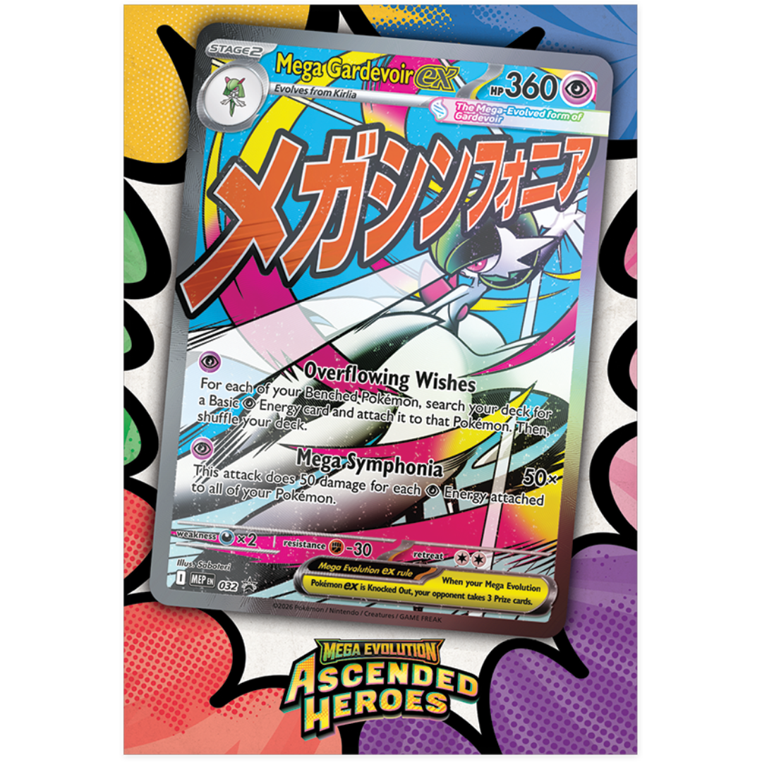 Premium Poster Collection - Ascended Heroes - Mega Evolutions - Pokemon
