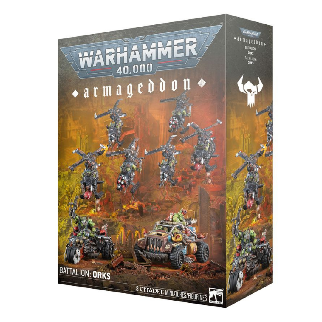 Warhammer 40,000 - Orks - Armageddon Battalion: Orks