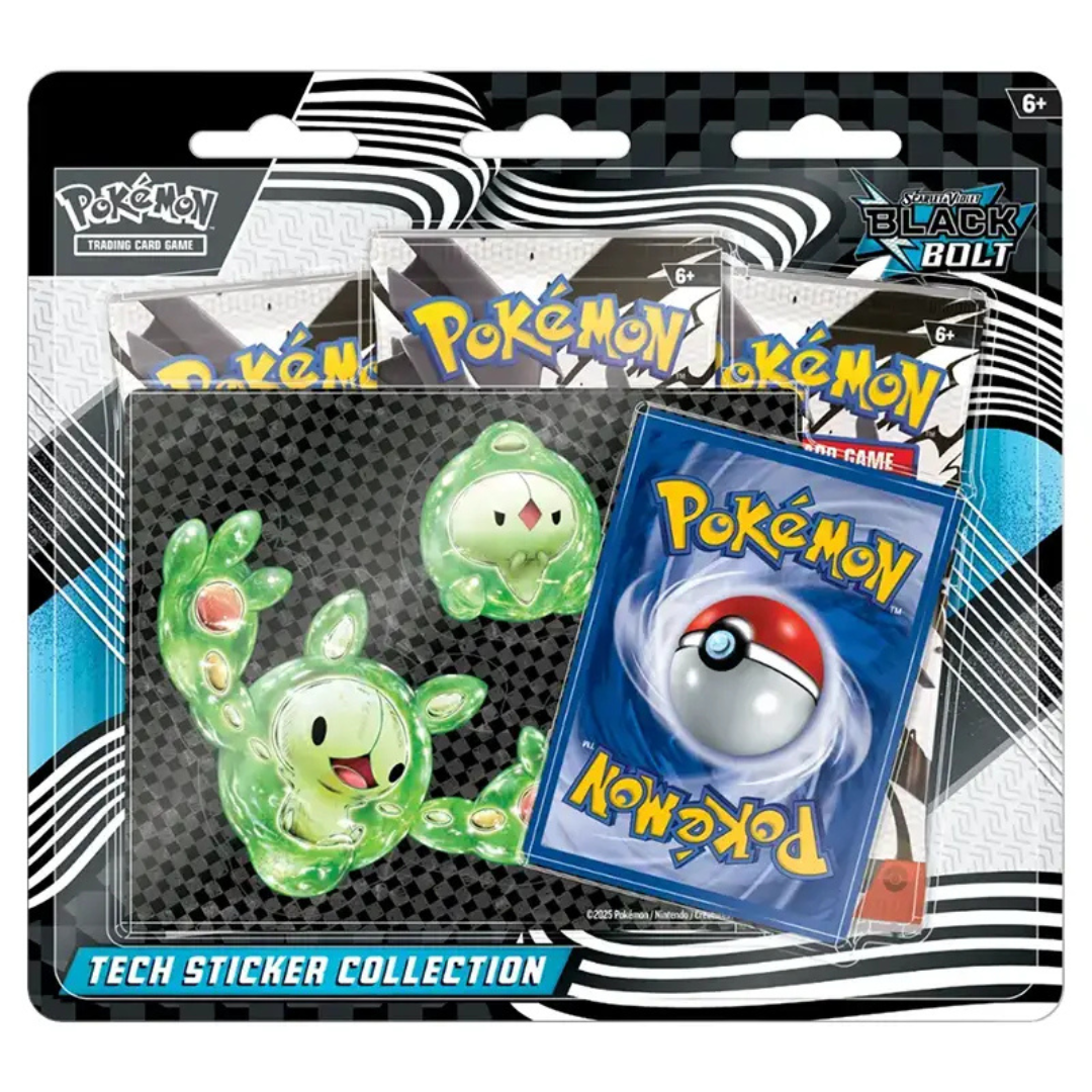 Black Bolt - Tech Sticker Collection - Pokemon - Scarlet & Violet