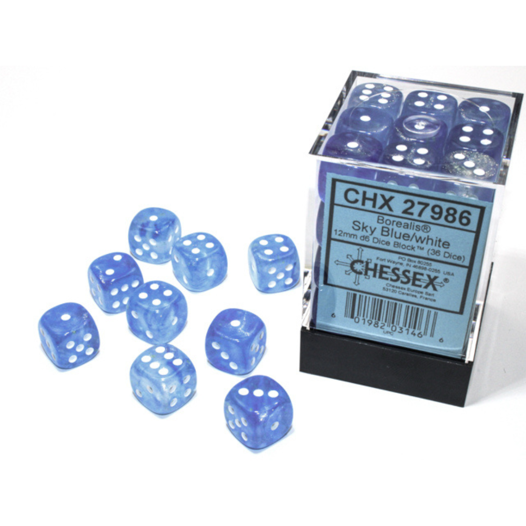 Chessex - 12mm d6 36-Die Set