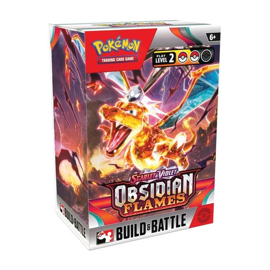 Pokémon TCG: Scarlet & Violet - Obsidian Flames Build & Battle Box