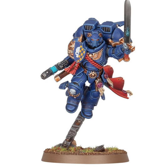 Warhammer 40,000 - Space Marines - Captain With Jump Pack