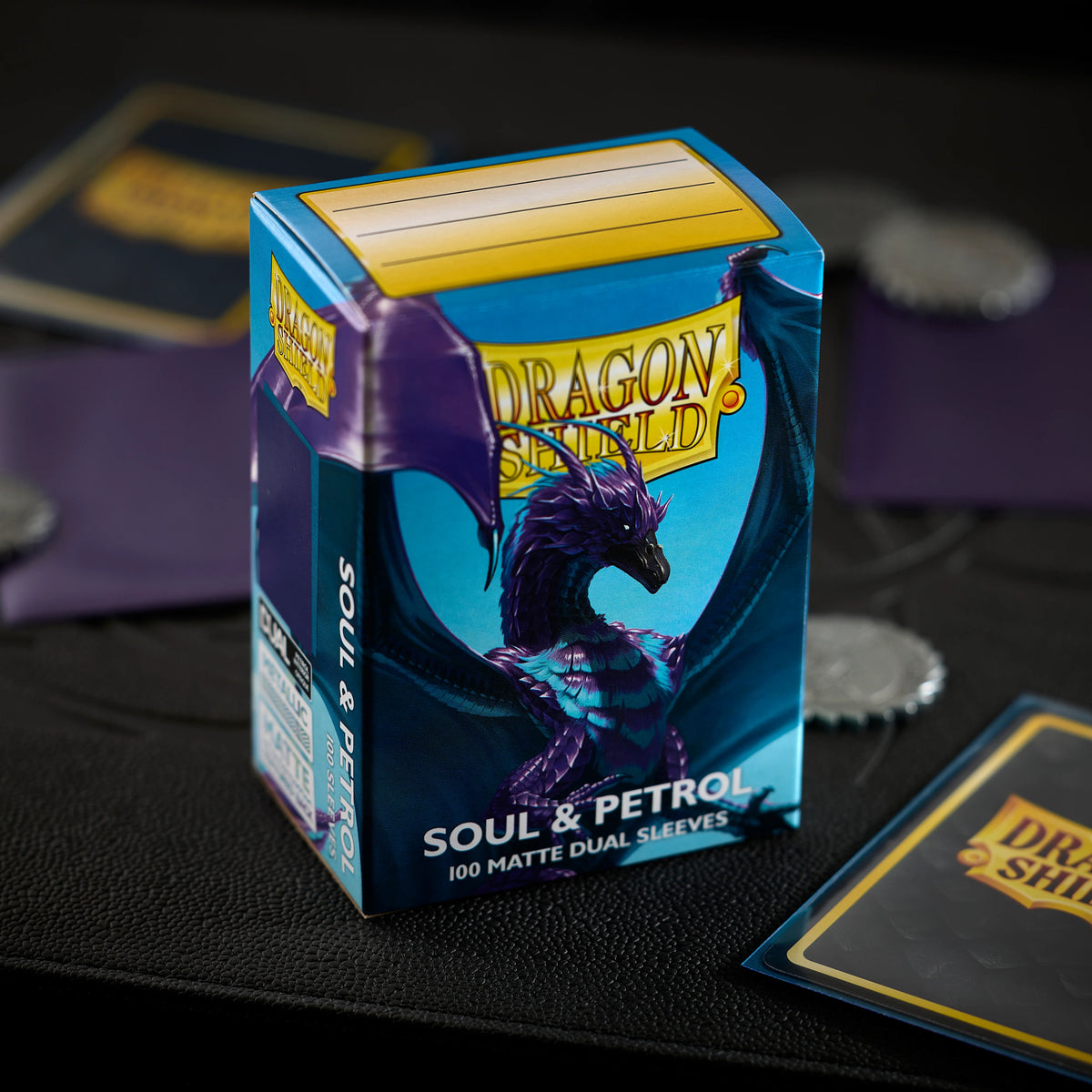 100 Matte Card Sleeves - Standard Card Size - Dragon Shield