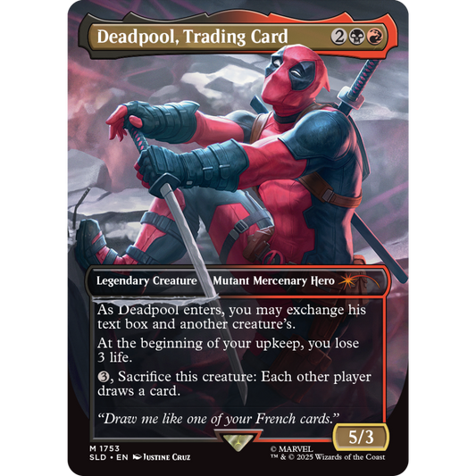 Secret Lair X Marvel's Deadpool - Non Foil