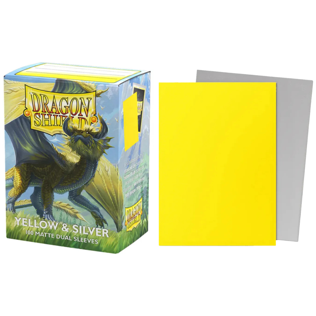 100 Matte Card Sleeves - Standard Card Size - Dragon Shield