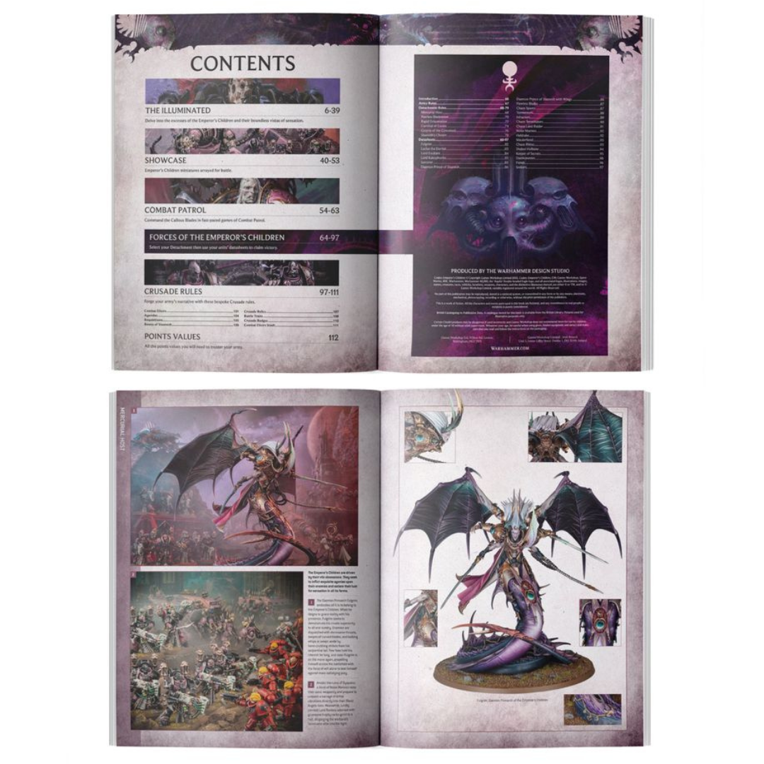 Emperor's Children - Codex - Warhammer 40k
