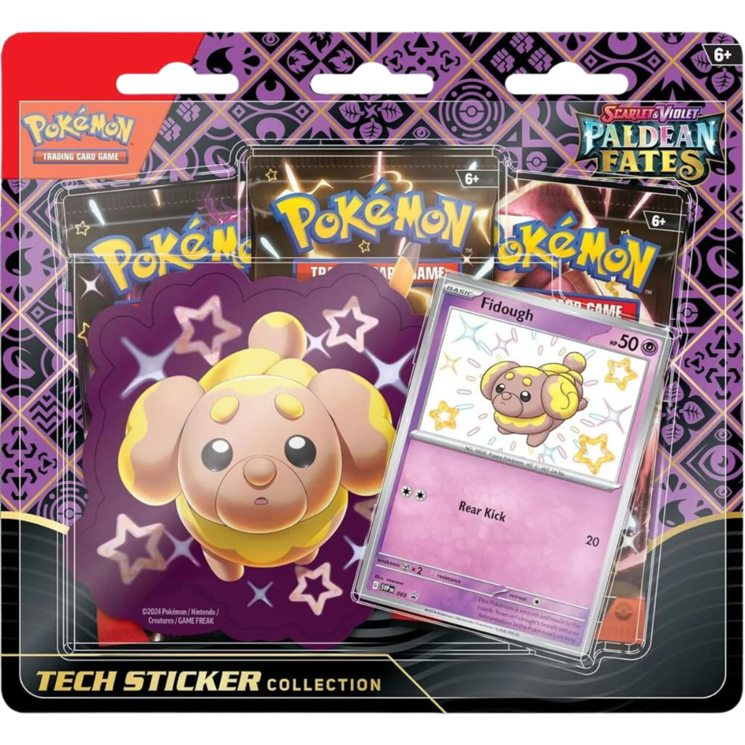 Tech Sticker Collection - Scarlet & Violet - Paldean Fates - Pokemon