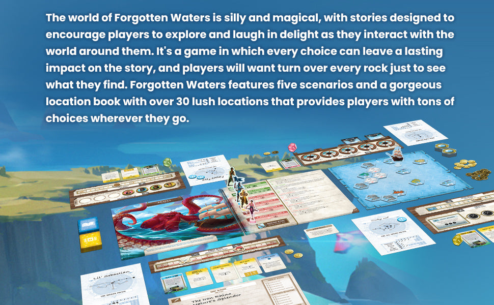 Forgotten Waters - Cooperative Strategy Game