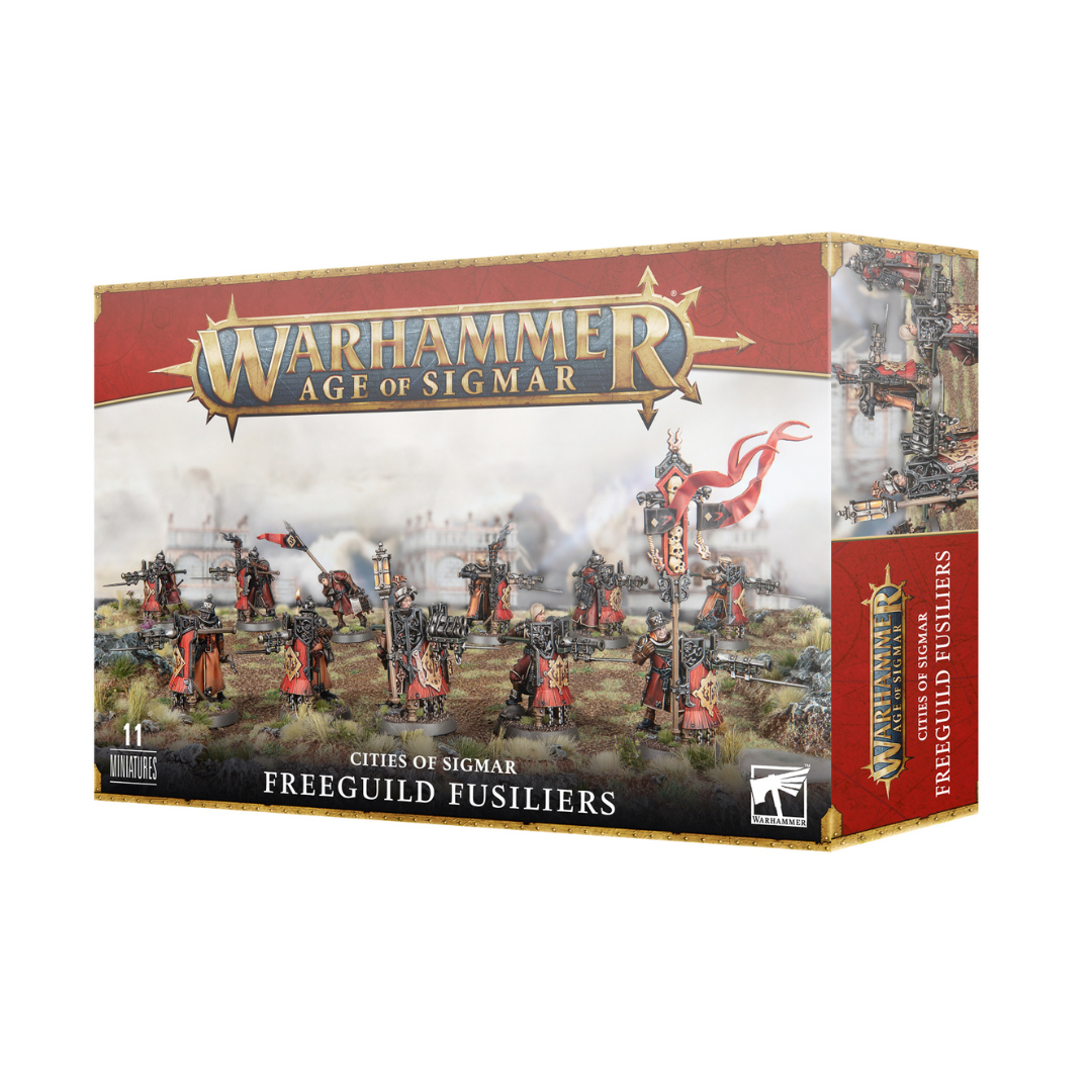 Warhammer Age of Sigmar - Cities Of Sigmar - Freeguild Fusiliers