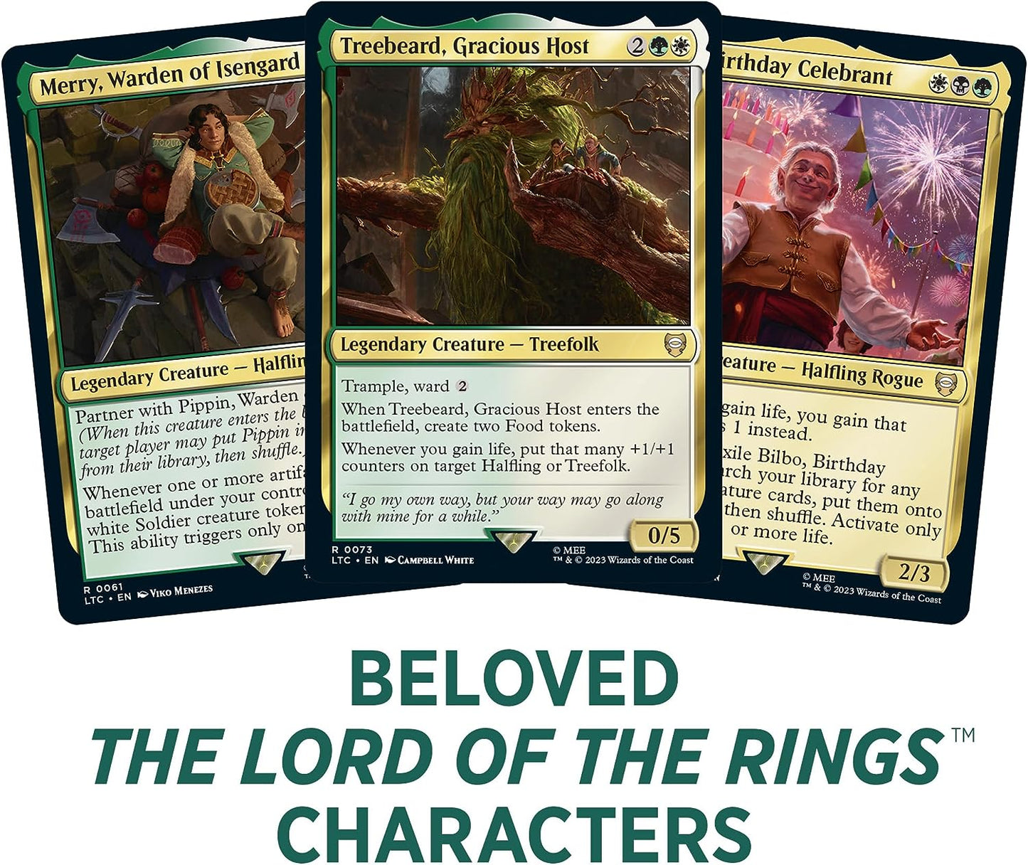 The Lord of the Rings :Tales of Middle-Earth Commander Deck - Food and Fellowship - Frodo, Adventurous Hobbit