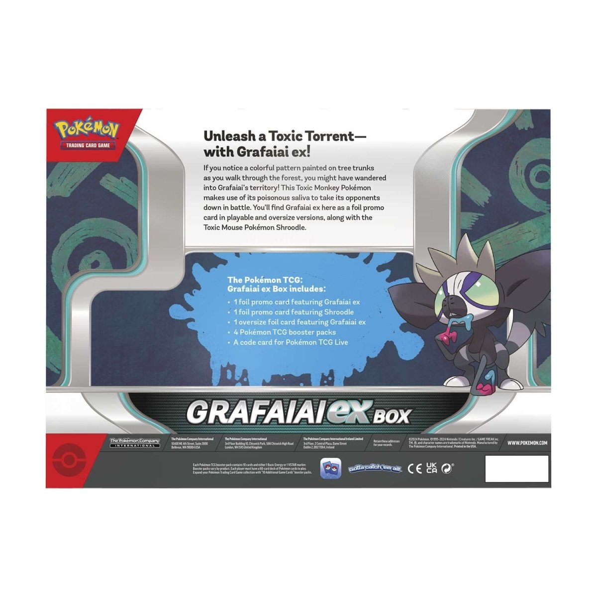 Pokemon - Grafaiai Ex Box