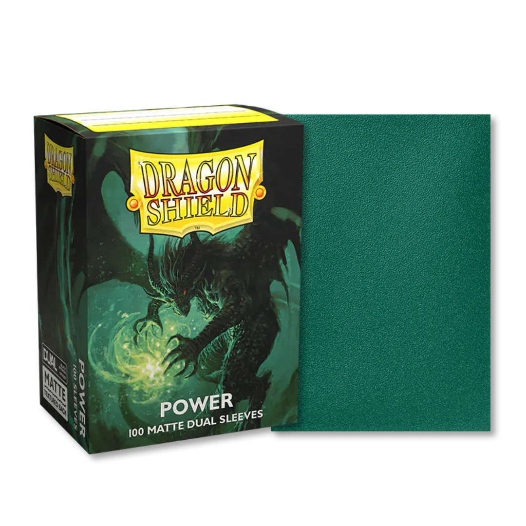 100 Matte Card Sleeves - Standard Card Size - Dragon Shield