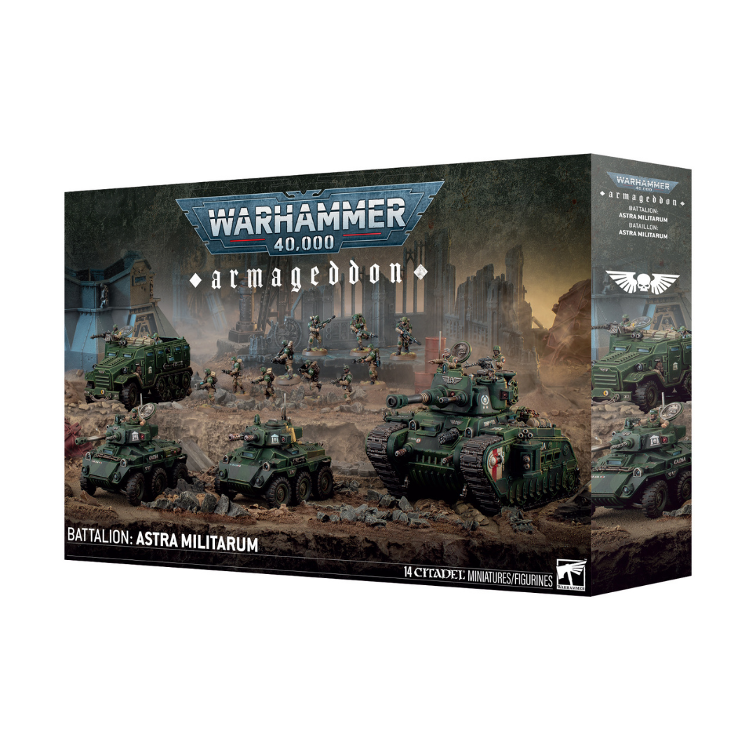 Warhammer 40,000 - Astra Militarum - Armageddon Batalion: Astra Militarum