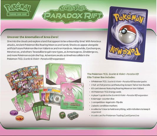 Scarlet and Violet Paradox Rift - Elite Trainer Box