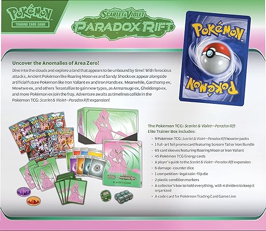 Scarlet and Violet Paradox Rift - Elite Trainer Box