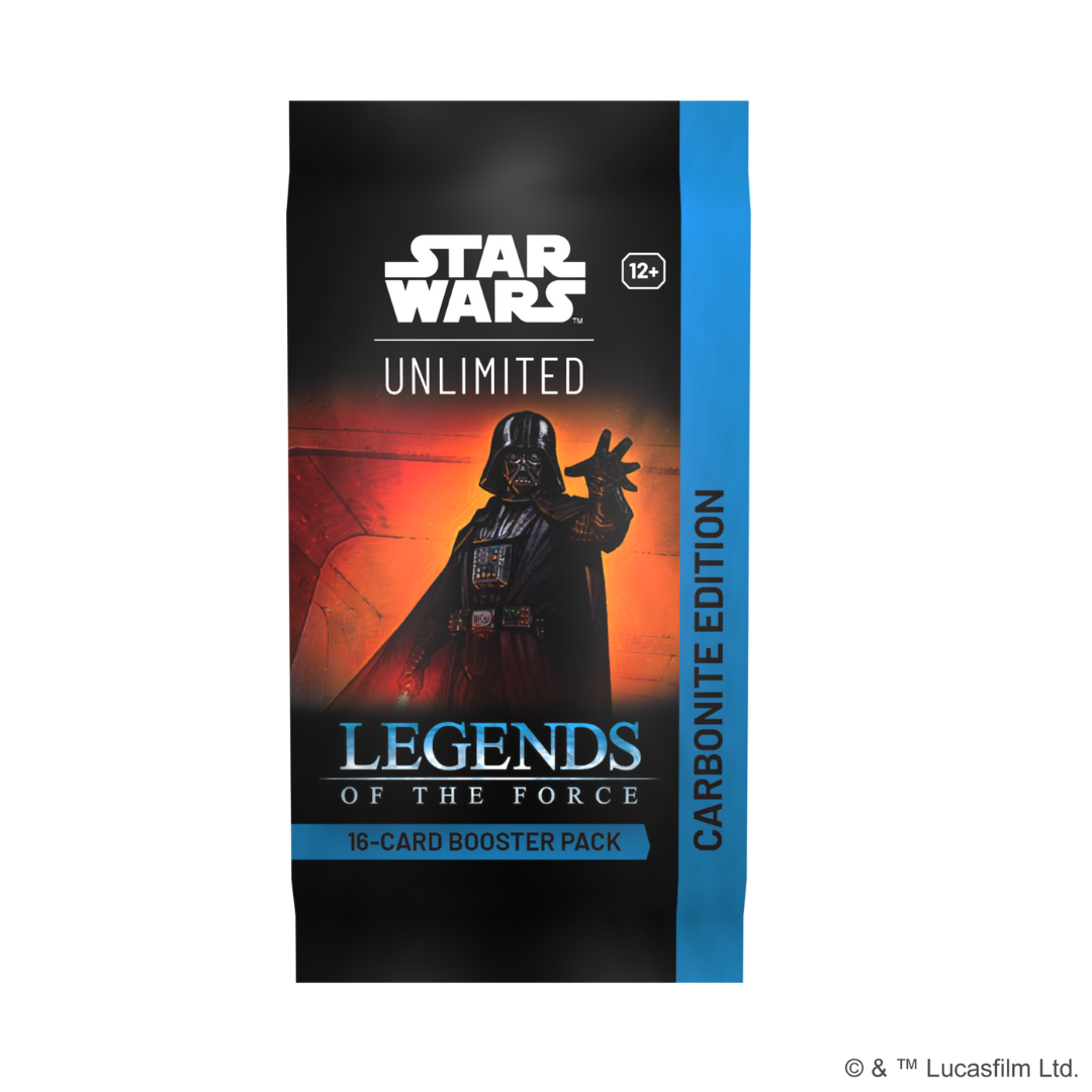 Legends Of The Force - Star Wars Unlimited - Carbonite Booster Pack