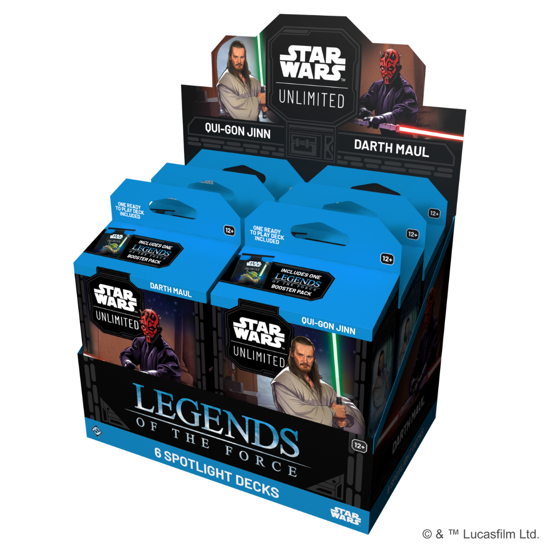 Legends Of The Force - Star Wars Unlimited - Spotlight Deck