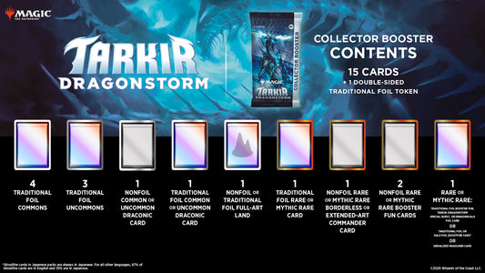 Tarkir Dragonstorm - Collector Booster Pack - Magic The Gathering