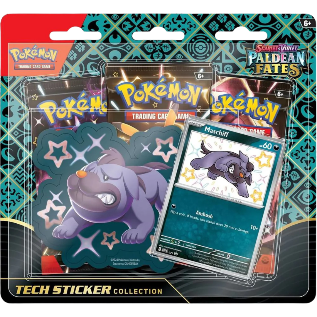 Tech Sticker Collection - Scarlet & Violet - Paldean Fates - Pokemon