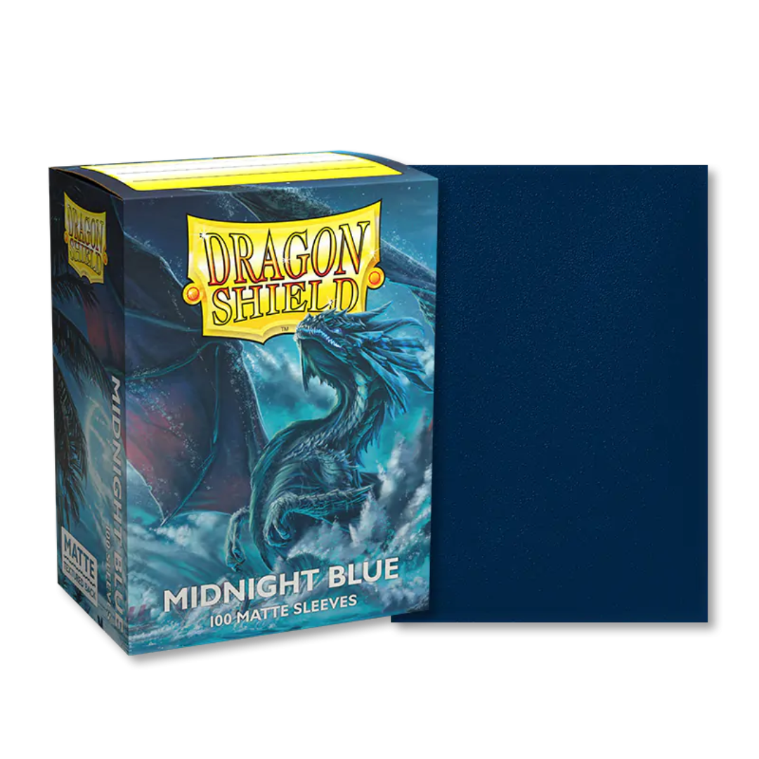 100 Matte Card Sleeves - Standard Card Size - Dragon Shield
