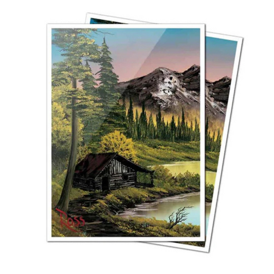 Bob Ross - Mountain Retreat - Ultra Pro Deck Protector Sleeves