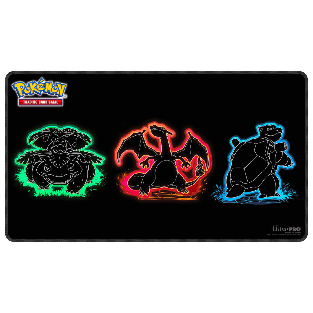 Neon Kanto - Foil Playmat - Pokemon