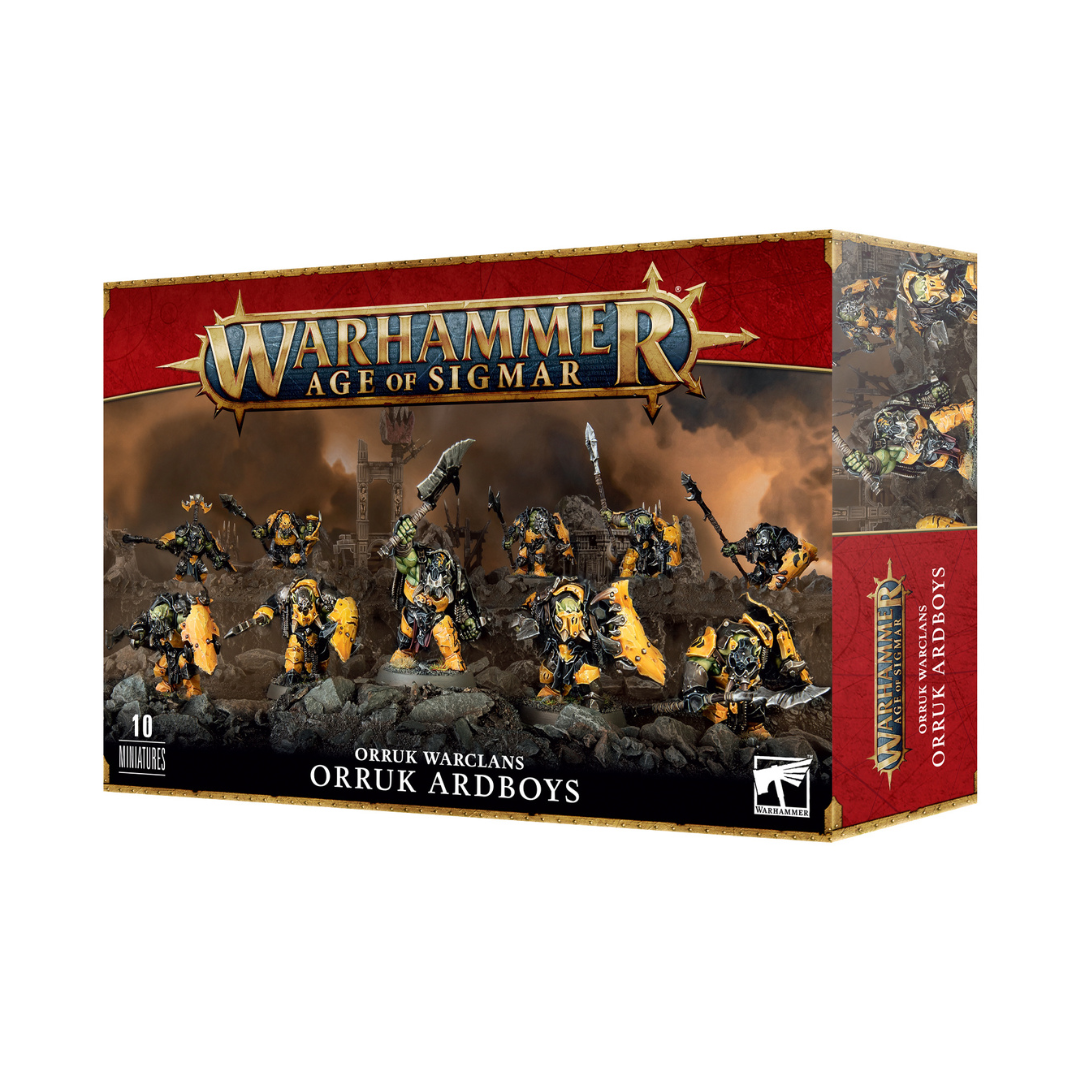 Warhammer Age of Sigmar - Orruk Warclans - Orruk Ardboyz