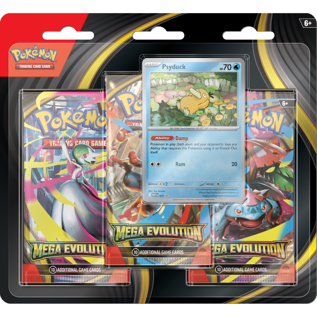 3 Booster Blister - Mega Evolution - Pokemon