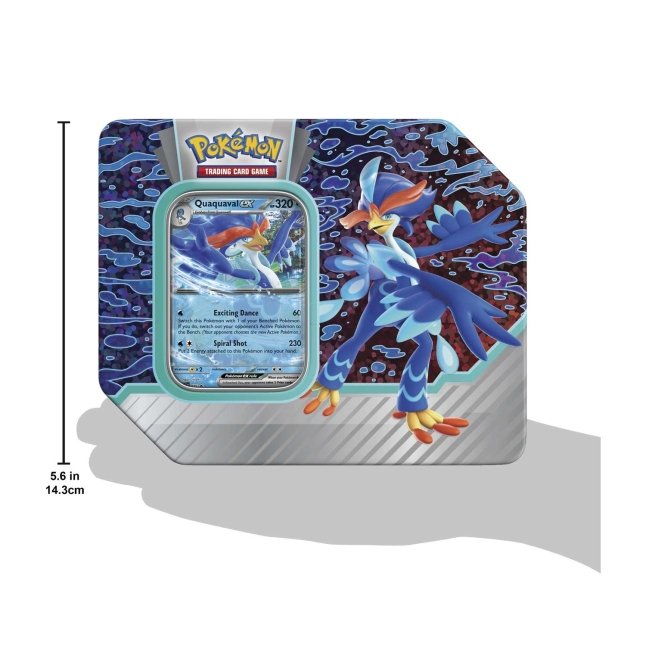 Pokémon TCG: Paldea Partners Tin (Quaquaval ex)