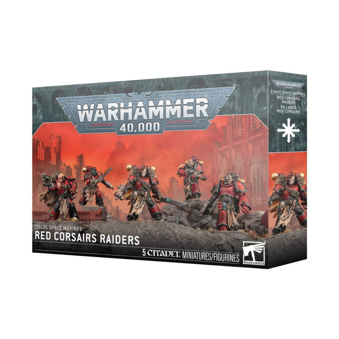 Warhammer 40,000 - Chaos Space Marines - Red Corsairs Raiders