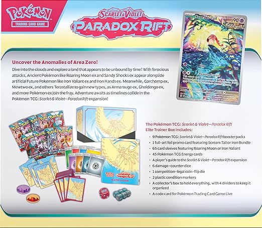 Scarlet and Violet Paradox Rift - Elite Trainer Box