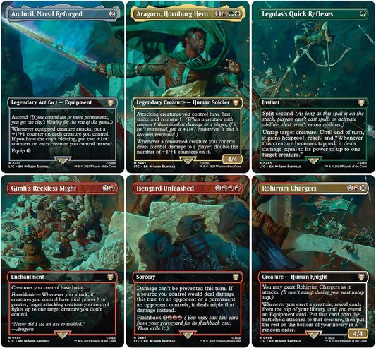 Lord of the Rings - Aragorn at Helm's Deep - Scene Box