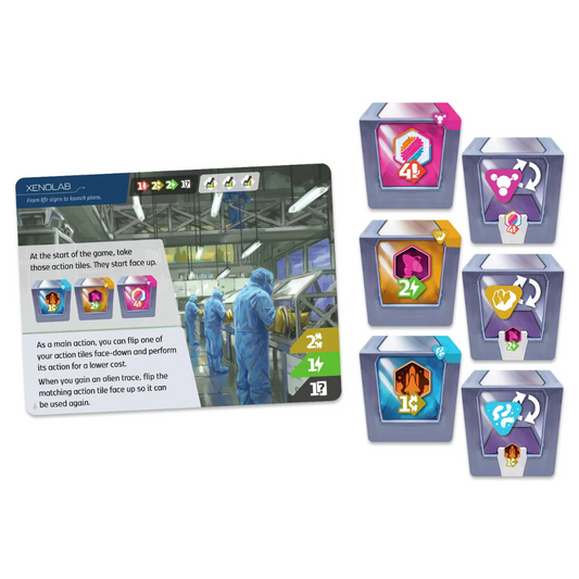 SETI - Space Agencies - Card Game