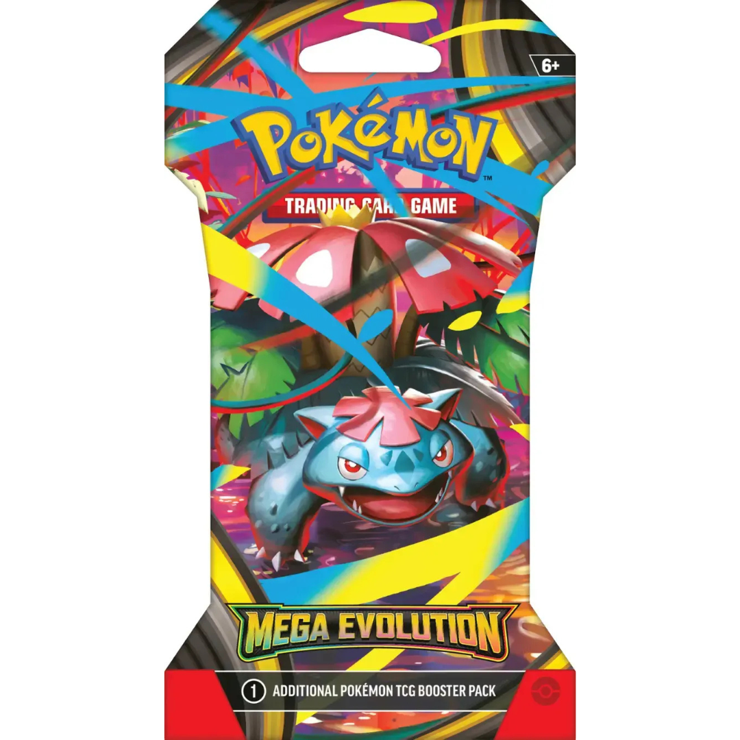 Sleeved Booster Pack - Mega Evolution - Pokemon