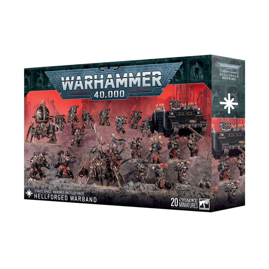 Warhammer 40,000 - Chaos Space Marines - Hellforged Warband