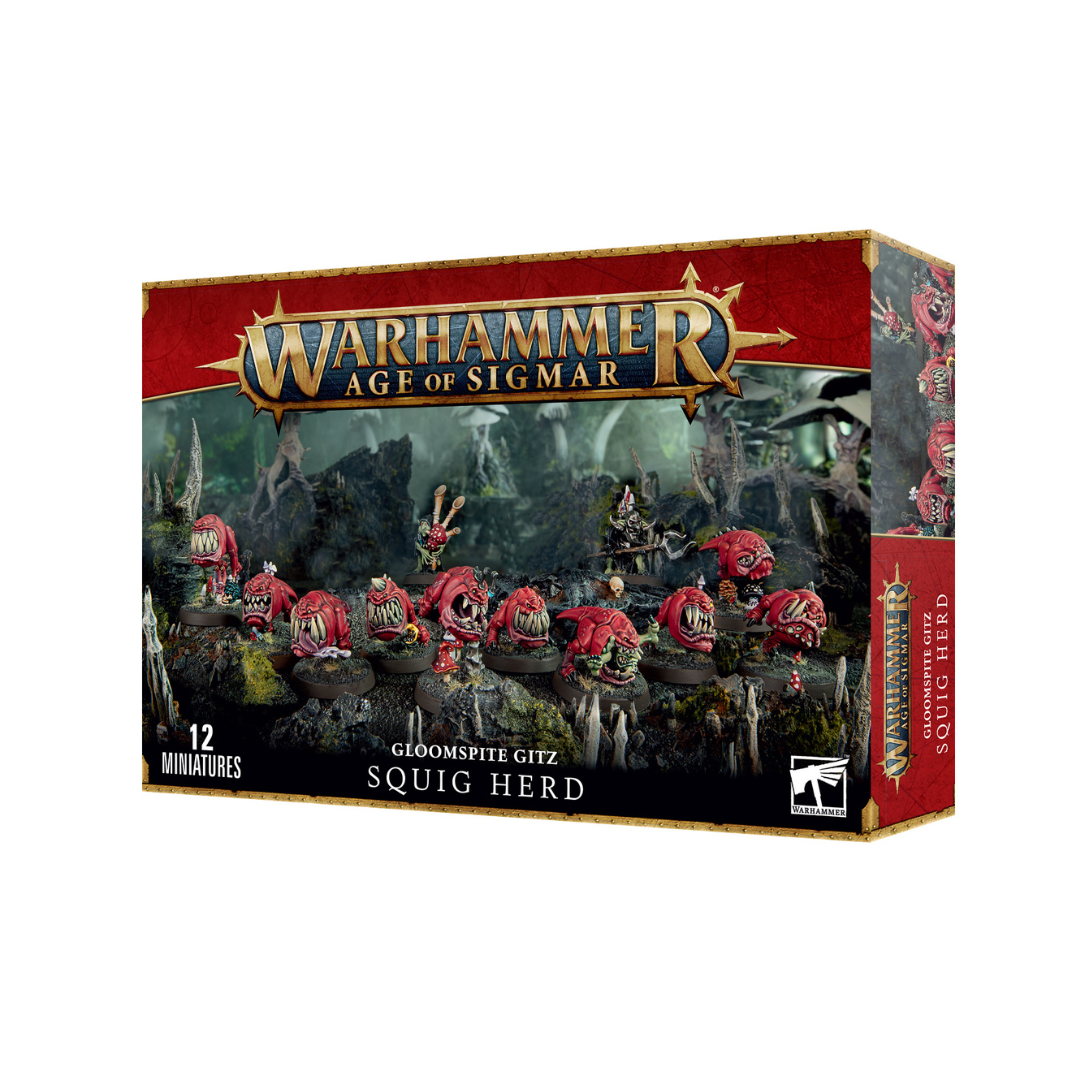Warhammer Age of Sigmar - Gloomspite Gitz - Squig Herd