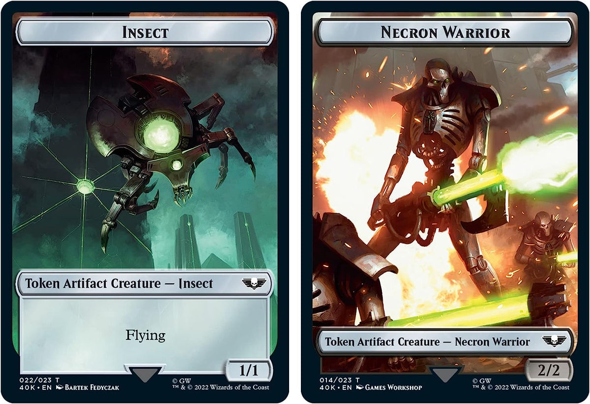 Universes Beyond: Warhammer 40,000 Commander Deck – Necron Dynasties - Magic The Gathering