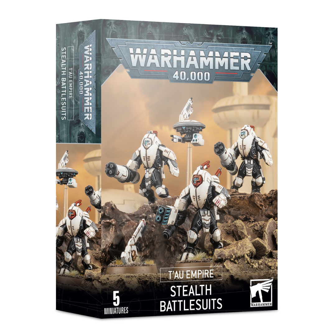 Warhammer 40,000 - T'au Empire - Stealth Battlesuits